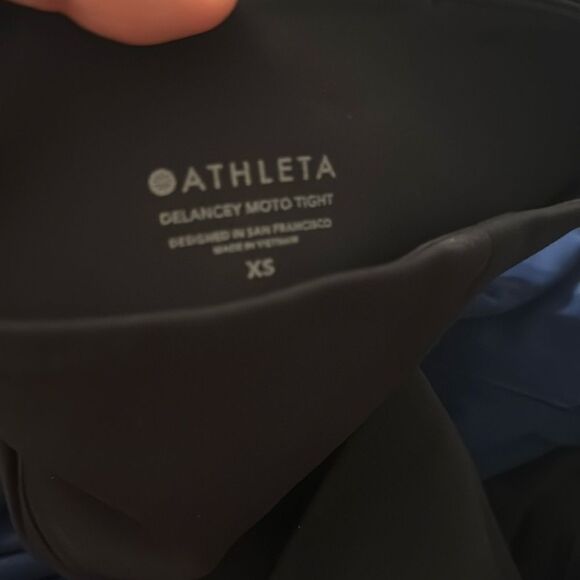 Athleta Delancey Moto Tight Black XS - Picture 8 of 8